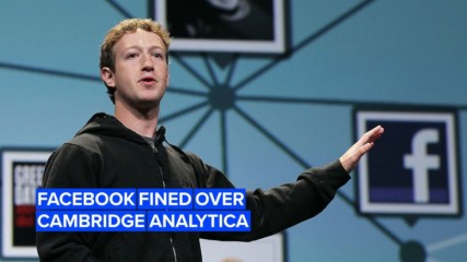 Facebook finally agrees to pay a fine over Cambridge Analytica scandal