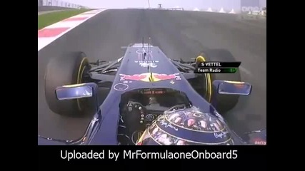 F1 Гран при на Индия 2011 - Vettel Team Radio след квалификациите [hd]