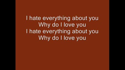 Three Days Grace - I Hate Everything About You