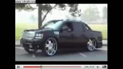 Big Cars sittin High on Big Rims - Que Ball - Whip It 