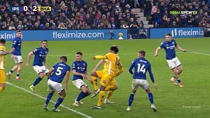 Goal by Brighton and Hove Albion