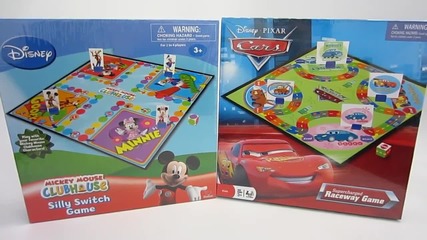 Cardinal Disney Mickey Mouse Clubhouse & Disney Pixar Cars Games