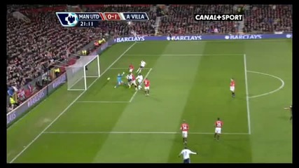 Manchester United - Aston Villa 0:1 Agbonlahor 