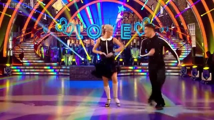 Abbey Clancy & Aljaz- dance the Jive to Cant Buy Me Love 1