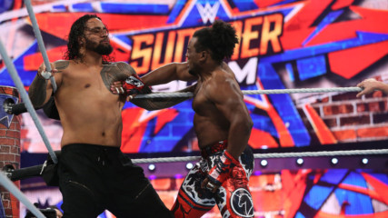 Xavier Woods viciously defends the SmackDown Tag Team Titles: SummerSlam 2017 Kickoff Match