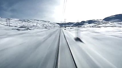 Ето какво вижда един машинист, управляващ високоскоростен влак!
