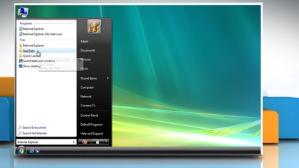 Internet Explorer® 9: How to view the privacy report of a webpage on Windows® Vista?
