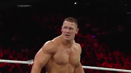 John Cena vs Luke Harper - Wwe Raw 24/3/14