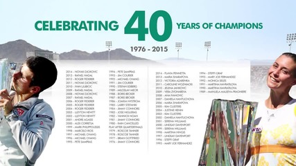 Bnp Paribas Open [2015] - 40 Years Celebration