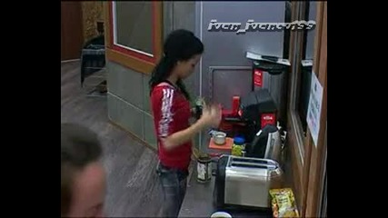 Елеонора най - красивата жена дразнят се жените Big Brother Family 31.03.2010 