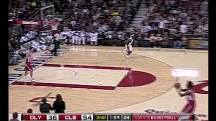 Забивка на Lebron James 2009 - 2010 
