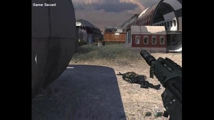 Modern Warfare 2 The Enemy of My Ememy Мои геймплей