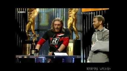 Oh Snap Meltdown Of The Year - Edge ( Raw Slammy Awards 2010 ) 