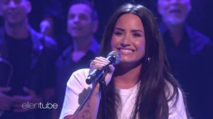 Невероятната! Demi Lovato - Tell Me You Love Me ( The Ellen Show 2018 )