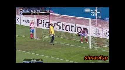 24.02 Атлетико Мадрид - Порто 2:2 Диего Форлан Куриозен Гол