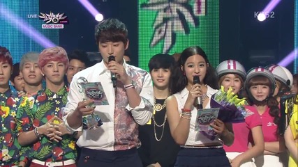 130628 Sistar - Last Week Winner & Give It To Me @ Music Bank