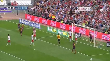 Barcelona vs Almeria 2-0 2013 28.9.2013 Hd