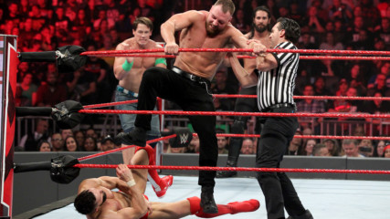 Six-Man Tag Team Match ignites the first Raw of 2019: Wal3ooha, 10 January, 2019
