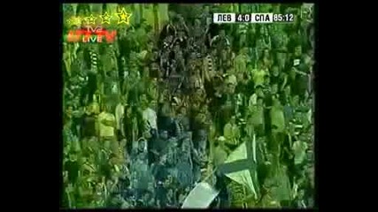 Левски 5 - 0 Спартак (вн) Всички Голове Хеттрик На Иван Цачев 17.05.09