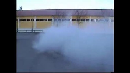 bmw Europe Burnout show 