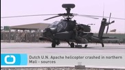 Dutch U.N. Apache Helicopter Crashed in Northern Mali - Sources