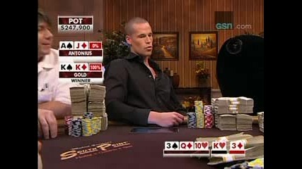 High Stakes Poker Patrick Antonius Vs Jamie Gold $750k Pot