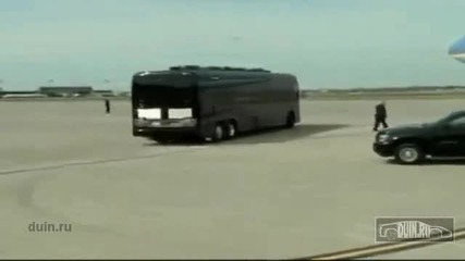 Novыi super-avtobus Baraka Obamы
