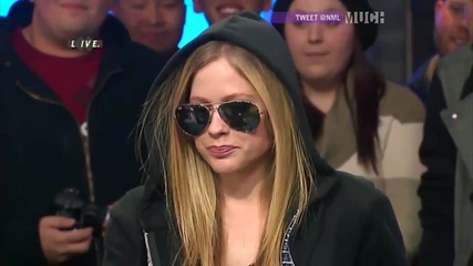 Avril Lavigne in New.music.live Part 1