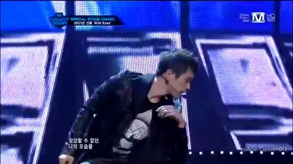 Smash - Wild eyes ( Shinhwa ) @ M!countdown (05.04.2012)