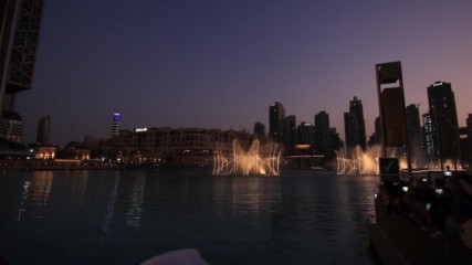 Пеещите фонтани Дубай