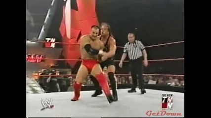 Rob Van Dam w/ Kane vs. Lance Storm w/ William Regal - Wwe Raw 17.02.2003