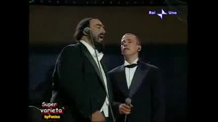 Se bastasse una canzone - Luciano Pavarotti e Eros Ramazzotti