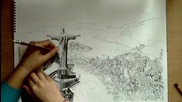 Рисуване на Рио Де Жанейро