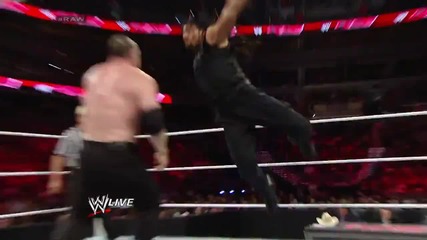 Кейн с-щу Роман Рейнс - Wwe Мач с гласуване - Първична Сила, 31 Март, 2014 - Hd