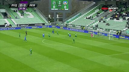 Лудогорец - Левски 0:0 /първо полувреме/
