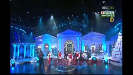 [hd] 111224 Infinite and Teen Top - Special Stage Music Core X-mas