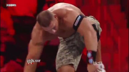 John Cena - Diving Leg Bulldog