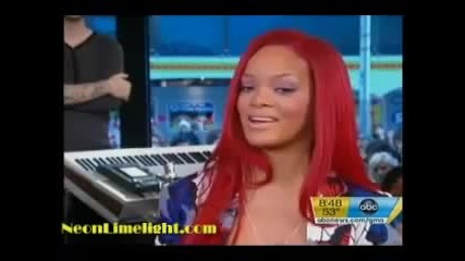 New! Rihanna - Whats My Name* Live on Good Morning America