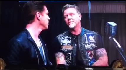 James Hetfield & Damian Lewis