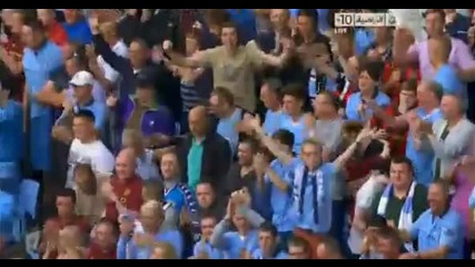 Челси 2-3 Ман Сити-къмюнити Шилд 2012-гола на Тевес