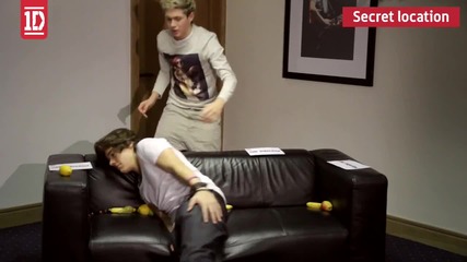 Превод: One Direction - Spin the Harry, Episode 1