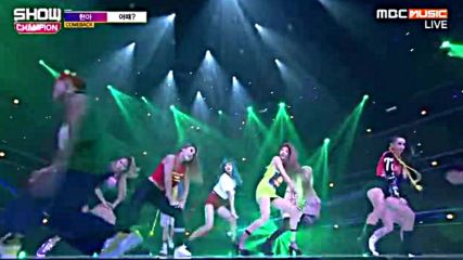 189.0810-4 Hyuna - How's this, [mbc Music] Show Champion E197 (100816)