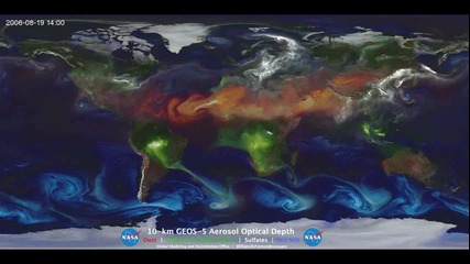 Атмосферната циркулация в света 08.2006-04.2007