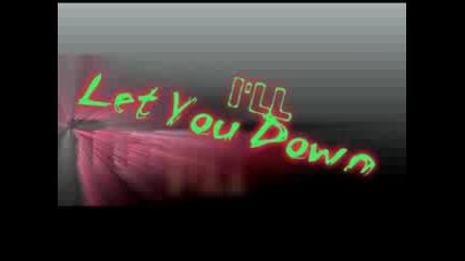 Three Dayz Grace - Let You Down Lyrics 