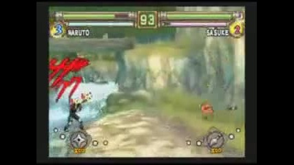 Naruto Ultimate Ninja 2 Sasuke Vs Naruto 
