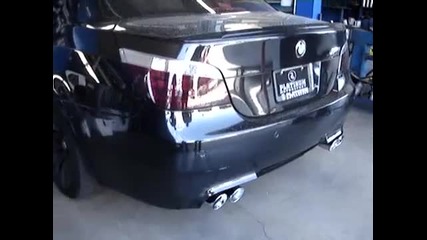 Bmw M5 E60 Exhaust Full Race start up