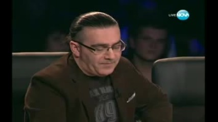Bogomil Bonev - The X factor Bulgaria 2011 - Angie