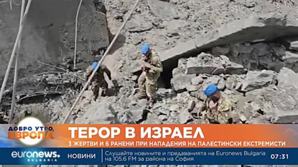 Три жертви и шестима ранени при нападения на палестински екстремисти в Израел