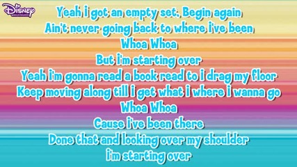 R5 - Starting Over (lyrics Video)