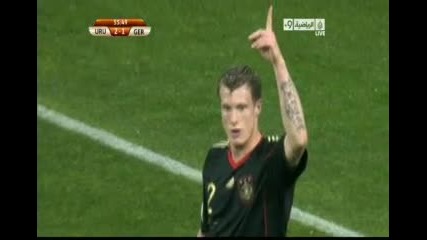 World cup 2010 Уругвай 2:2германия (jansen) 
